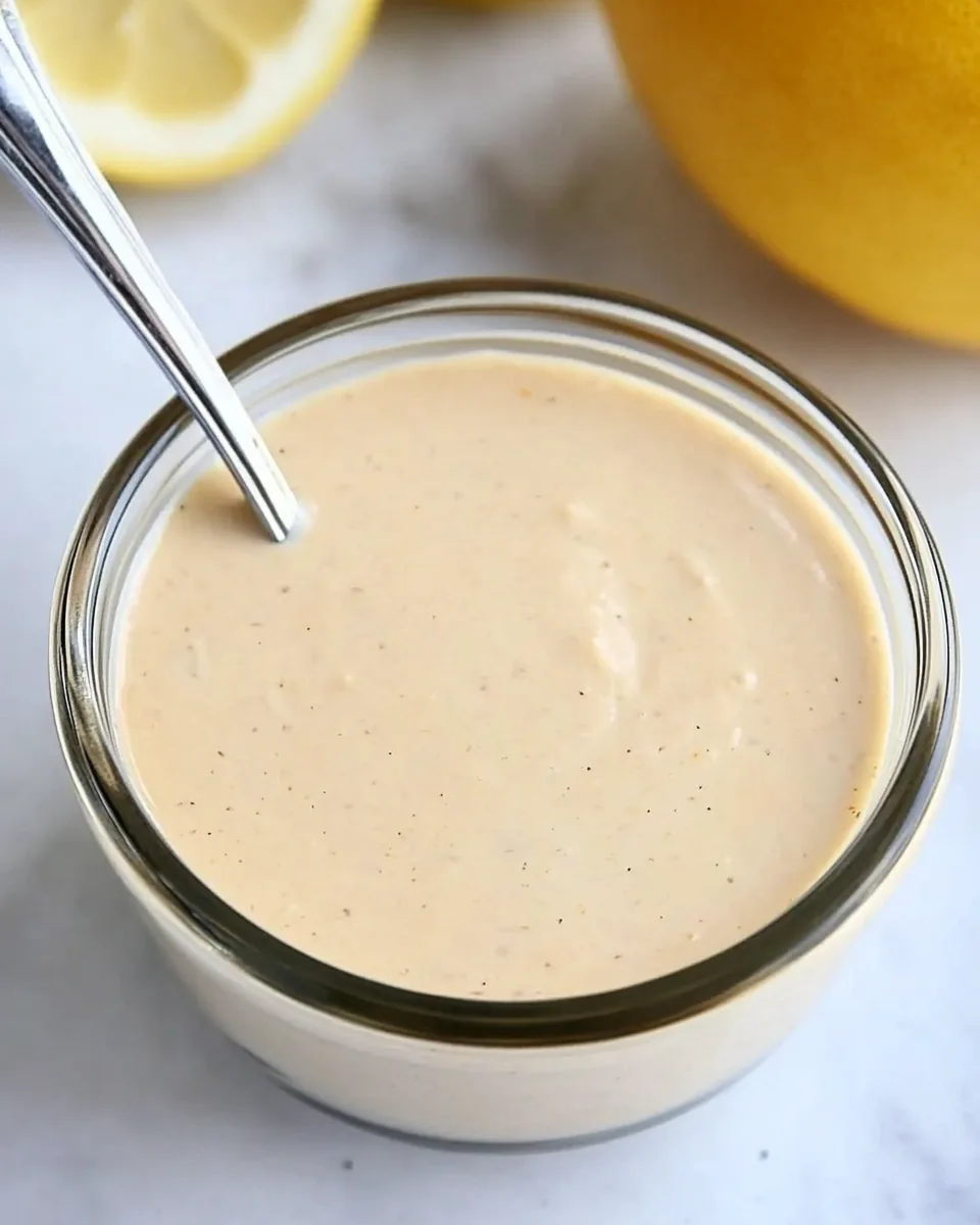 Creamy Caesar Dressing