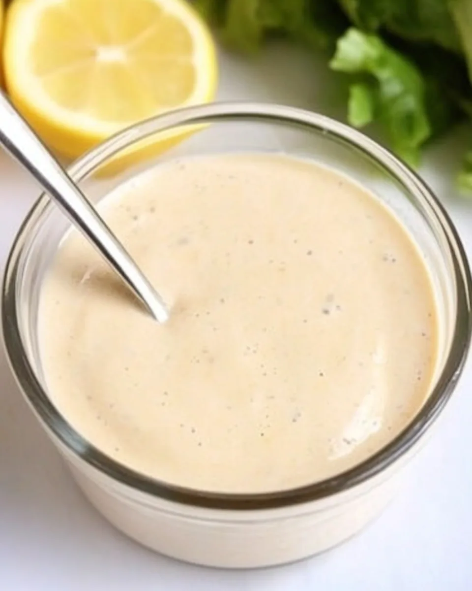 Creamy Caesar Dressing