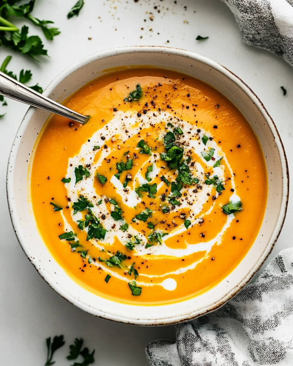 Creamy Carrot Soup