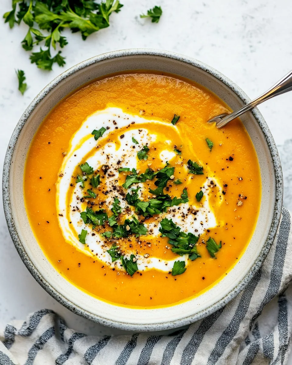 Creamy Carrot Soup
