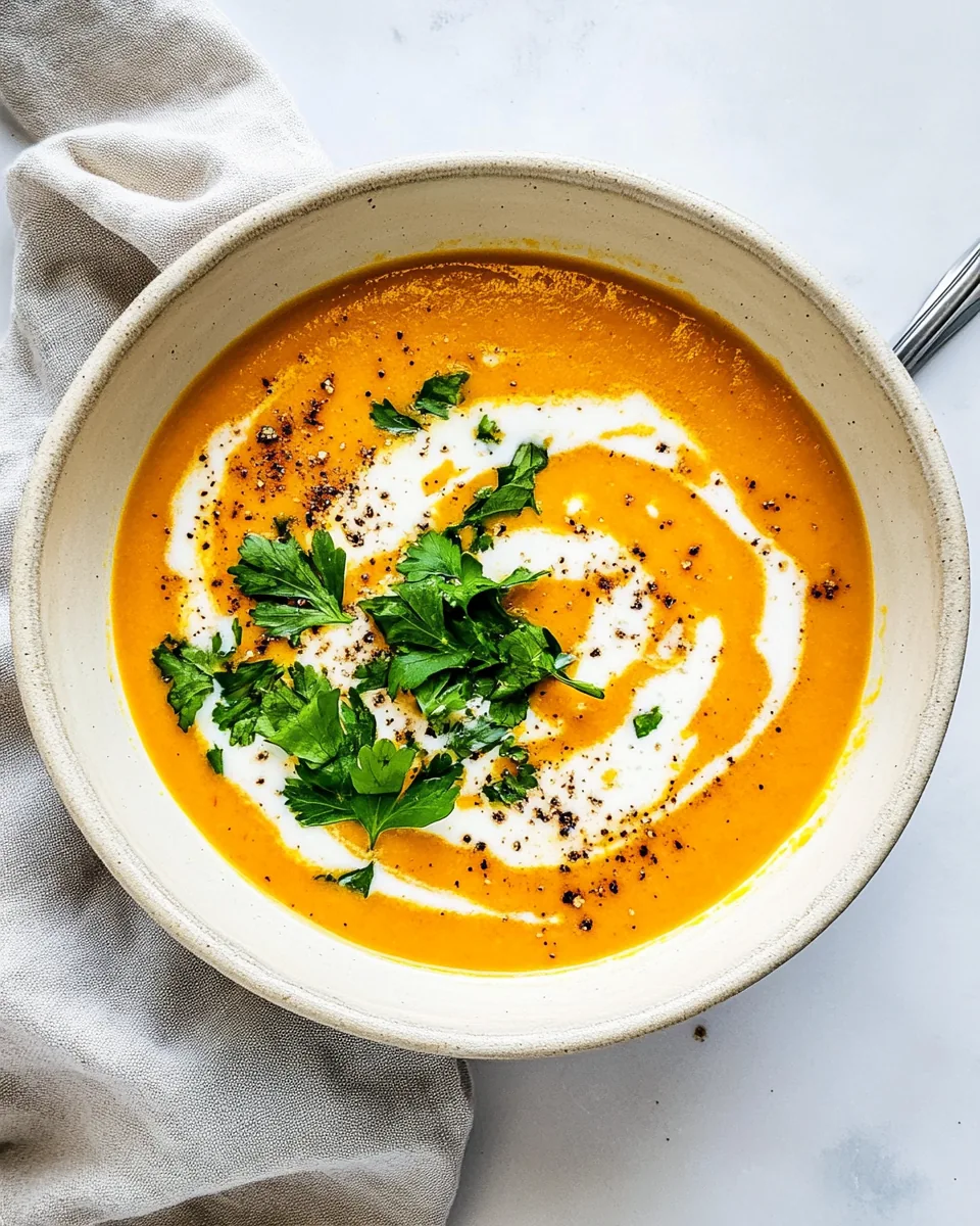 Creamy Carrot Soup
