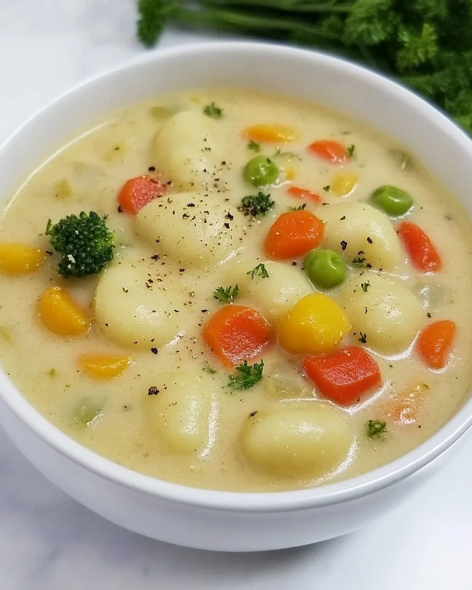 Creamy Gnocchi Soup