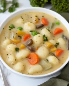 Creamy Gnocchi Soup