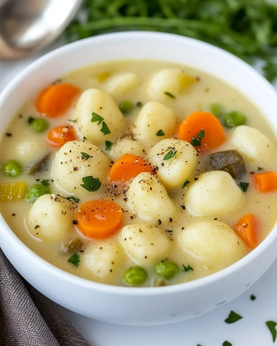 Creamy Gnocchi Soup