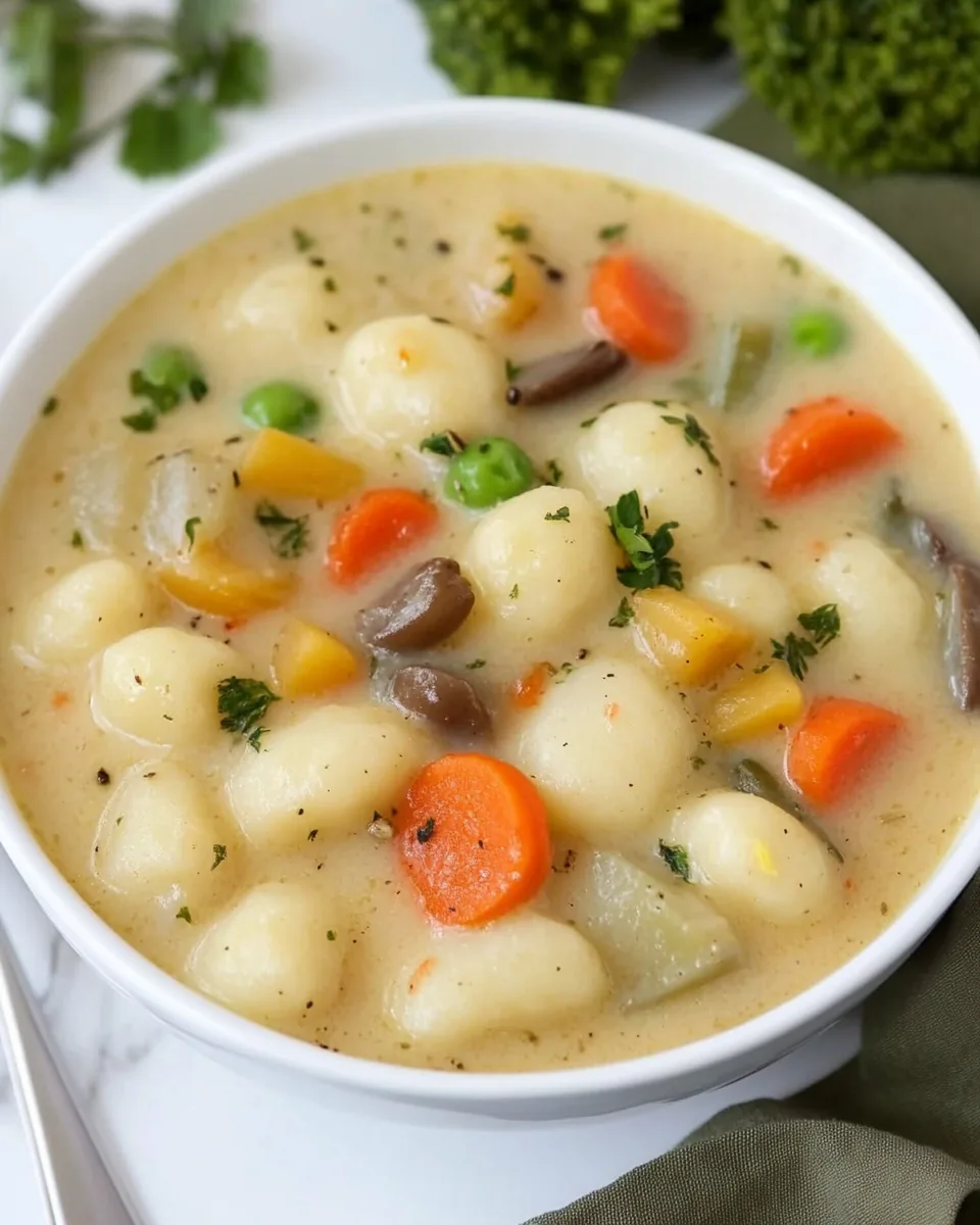Creamy Gnocchi Soup