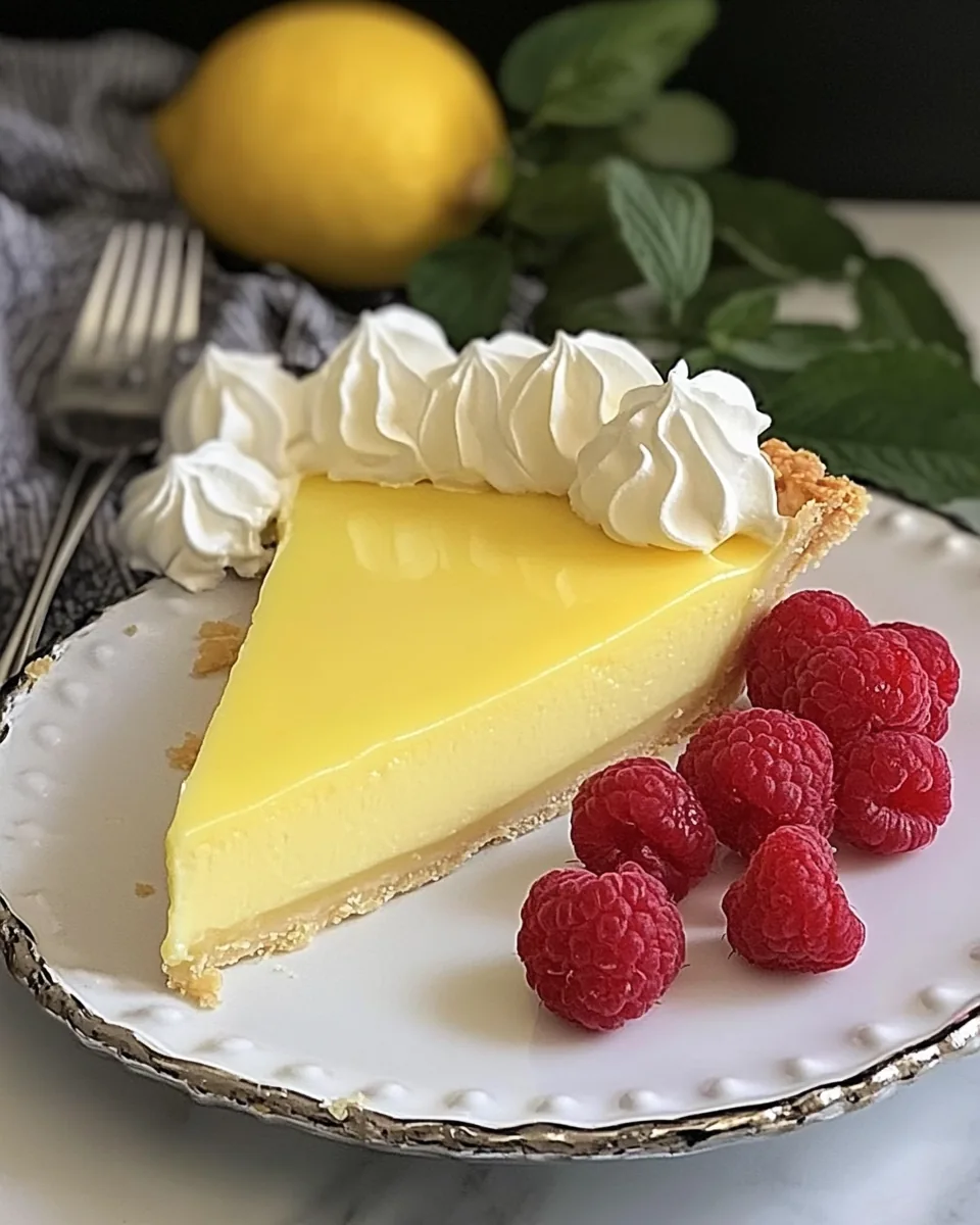 Creamy Lemon Tart
