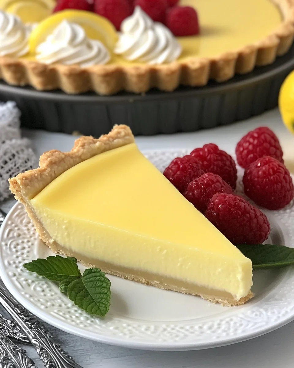 Creamy Lemon Tart