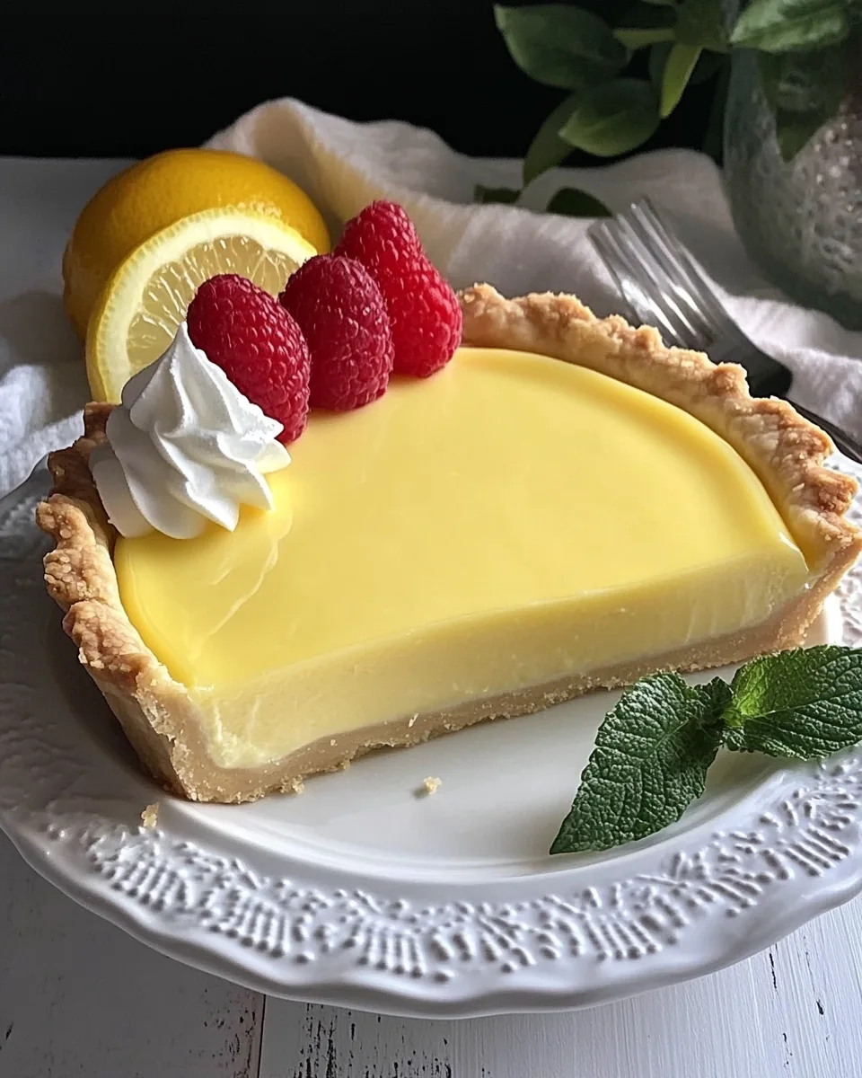 Creamy Lemon Tart
