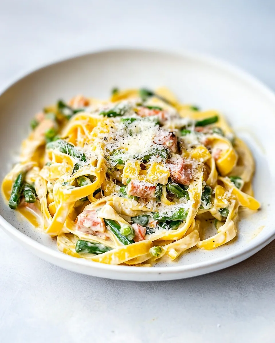 Creamy Pasta Primavera