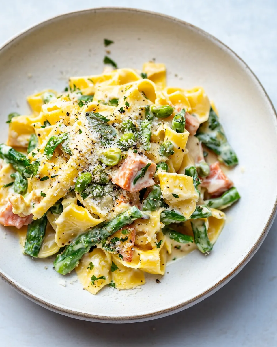 Creamy Pasta Primavera