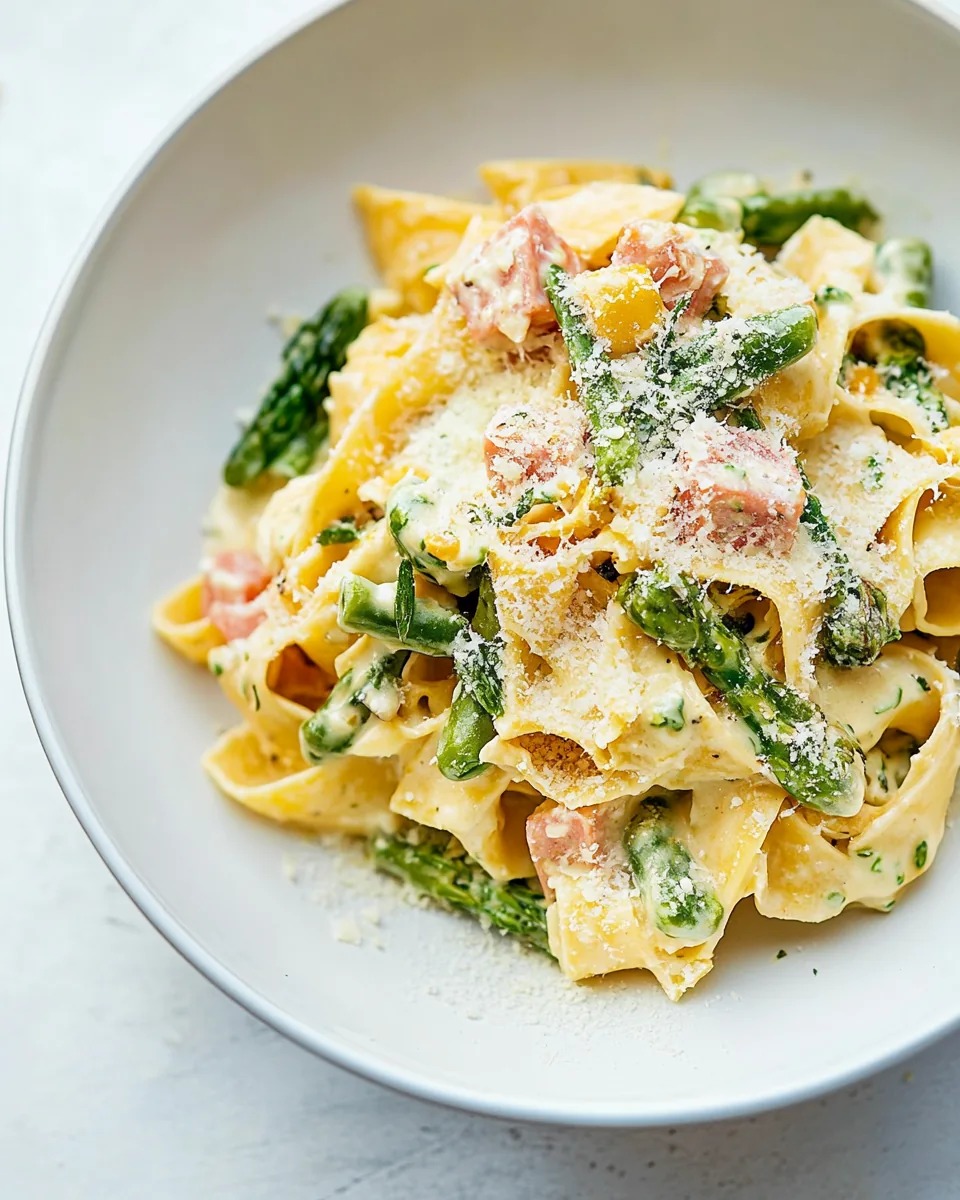 Creamy Pasta Primavera