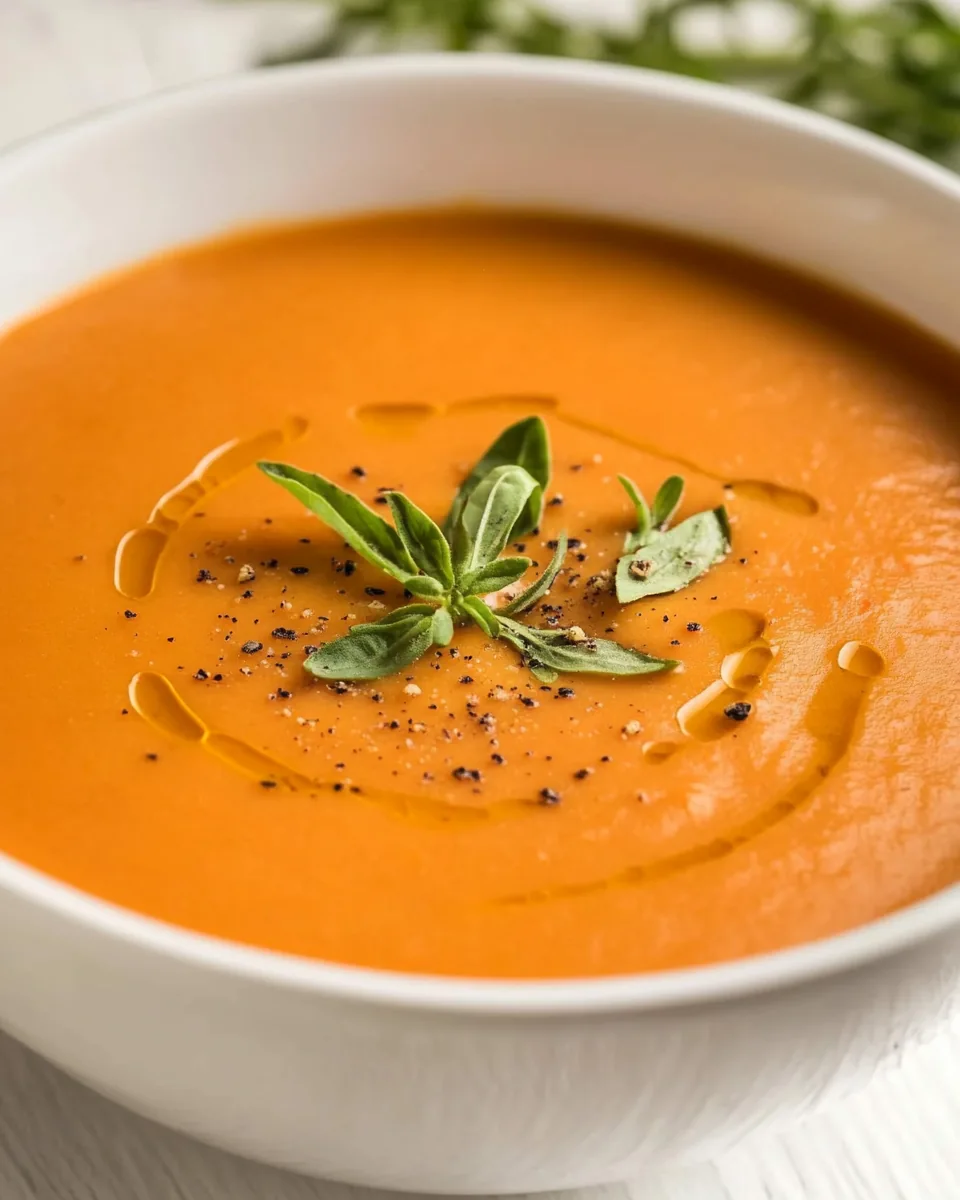 Creamy Roasted Tomato Soup