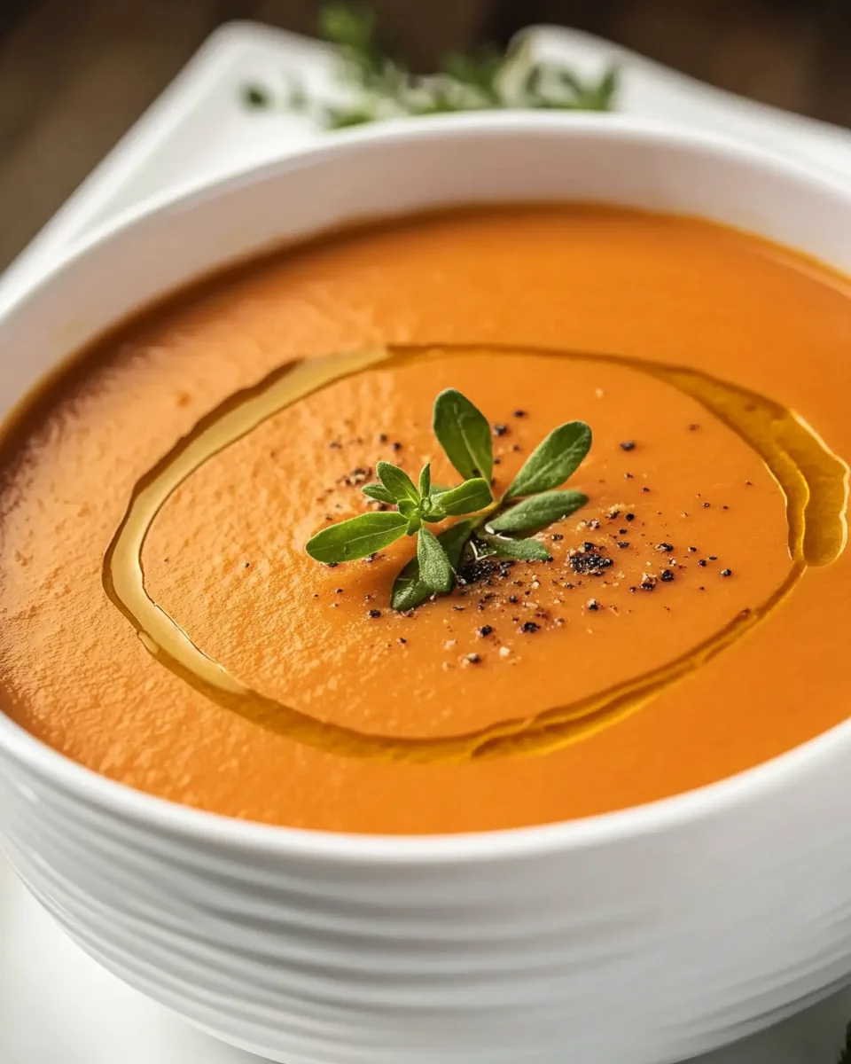 Creamy Roasted Tomato Soup