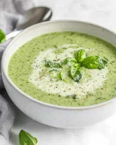 Creamy Zucchini Soup
