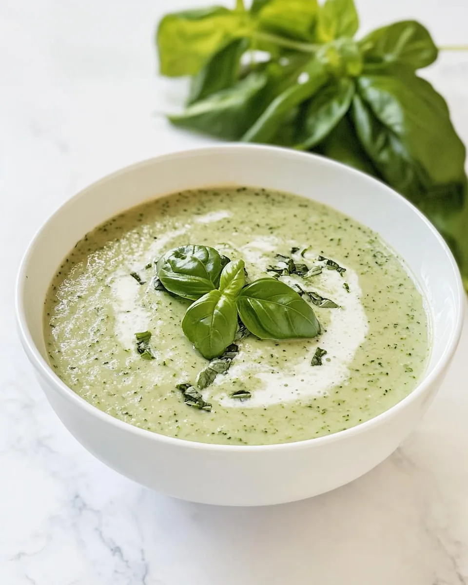 Creamy Zucchini Soup