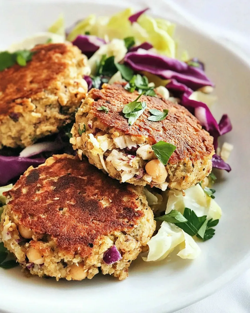 Crispy Chickpea Cakes