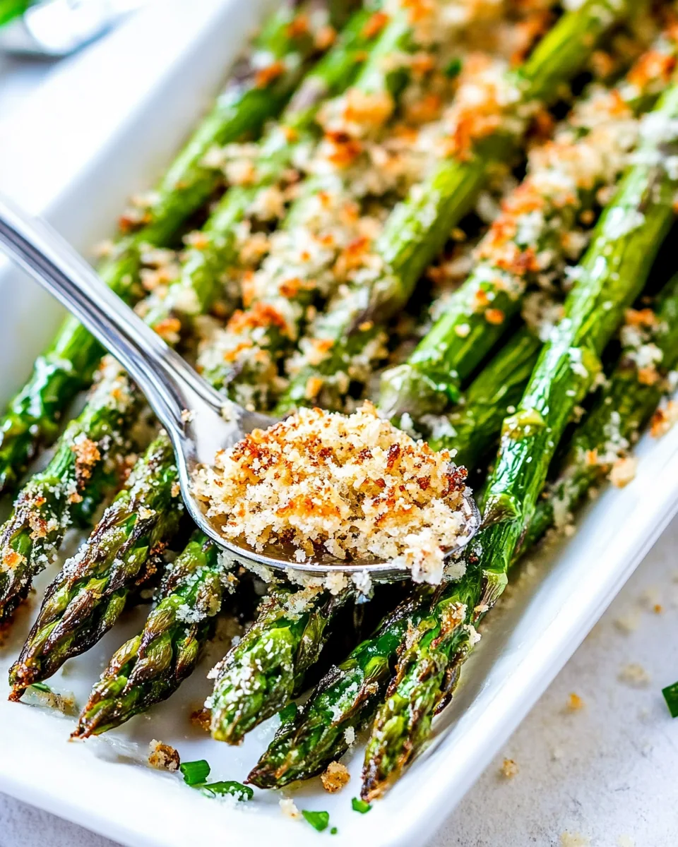 Crispy Parmesan Asparagus