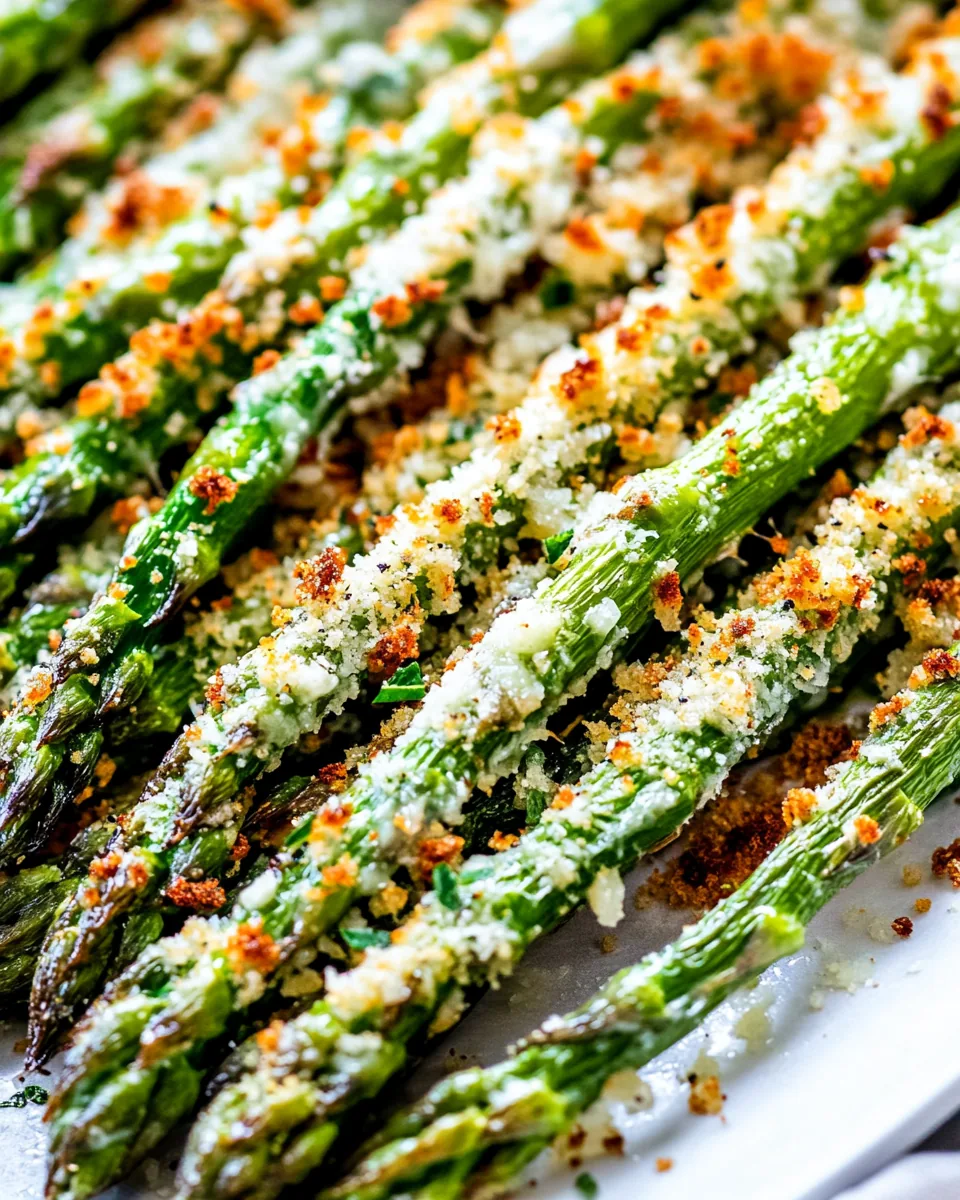 Crispy Parmesan Asparagus