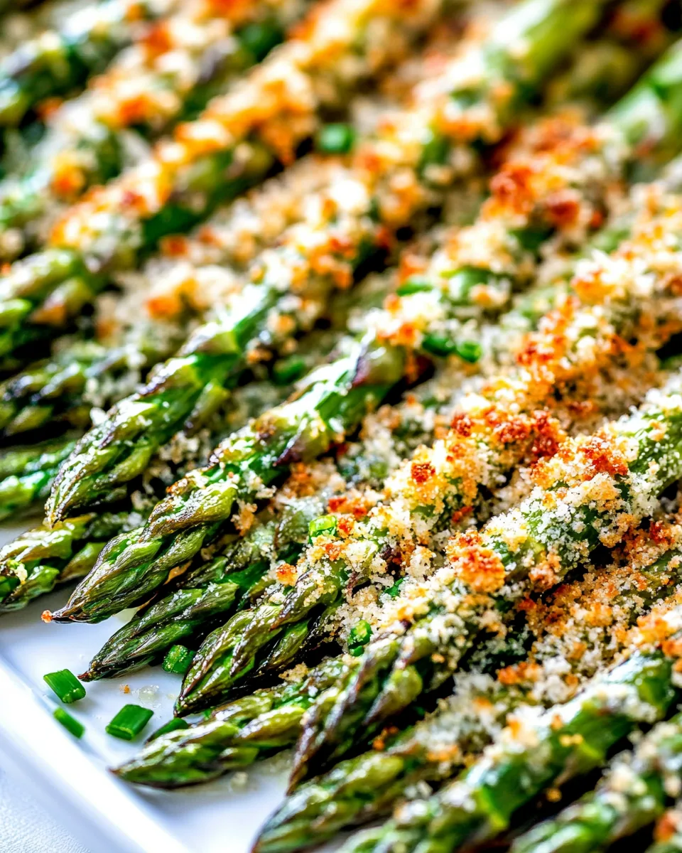 Crispy Parmesan Asparagus