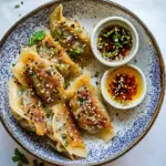 Crispy Sesame Ginger Potstickers