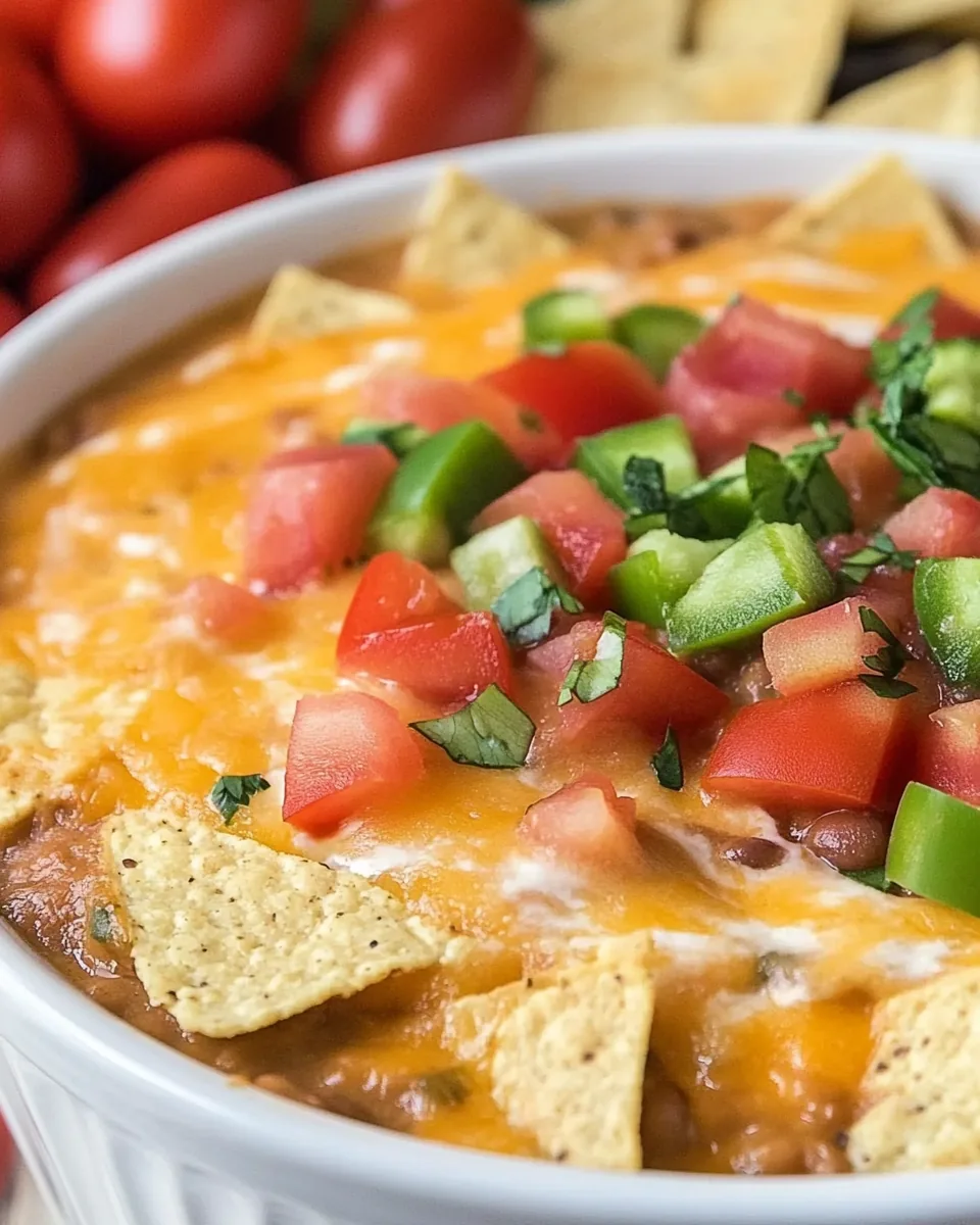 Crock Pot Bean Dip