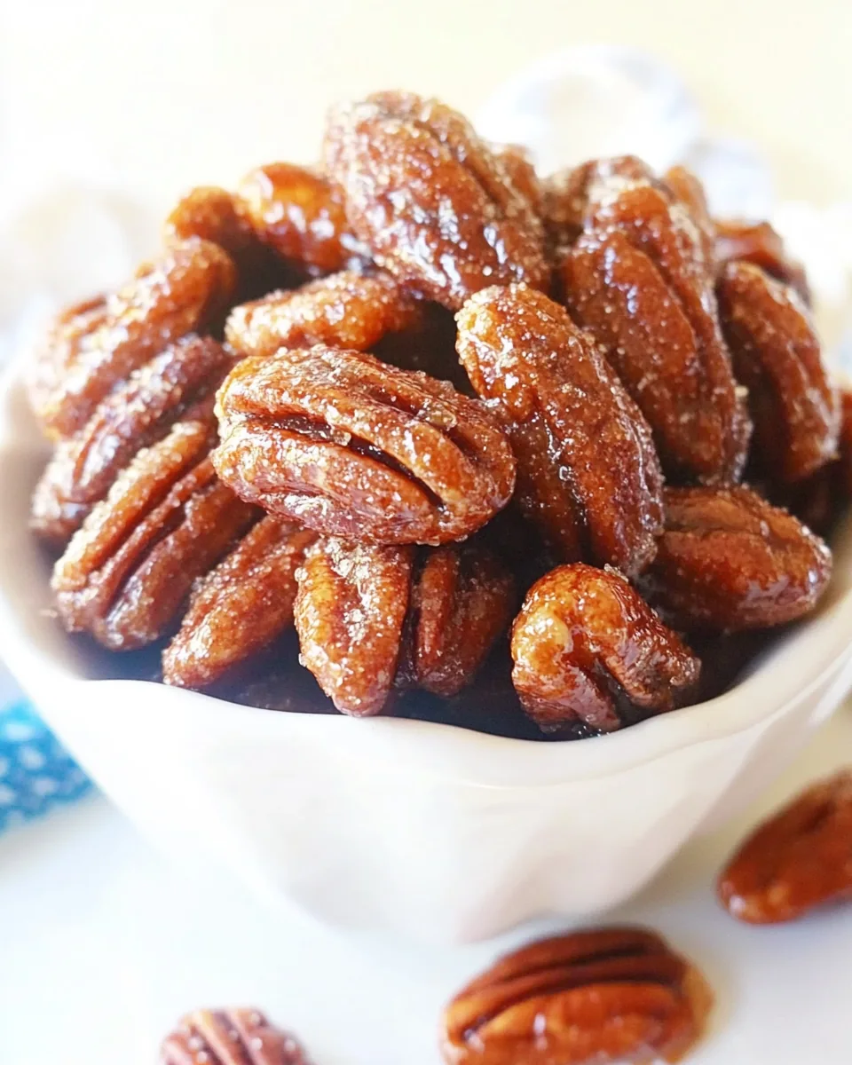 Crock Pot Candied Pecans