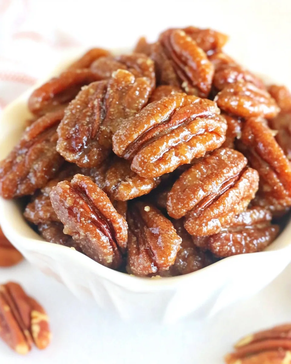 Crock Pot Candied Pecans