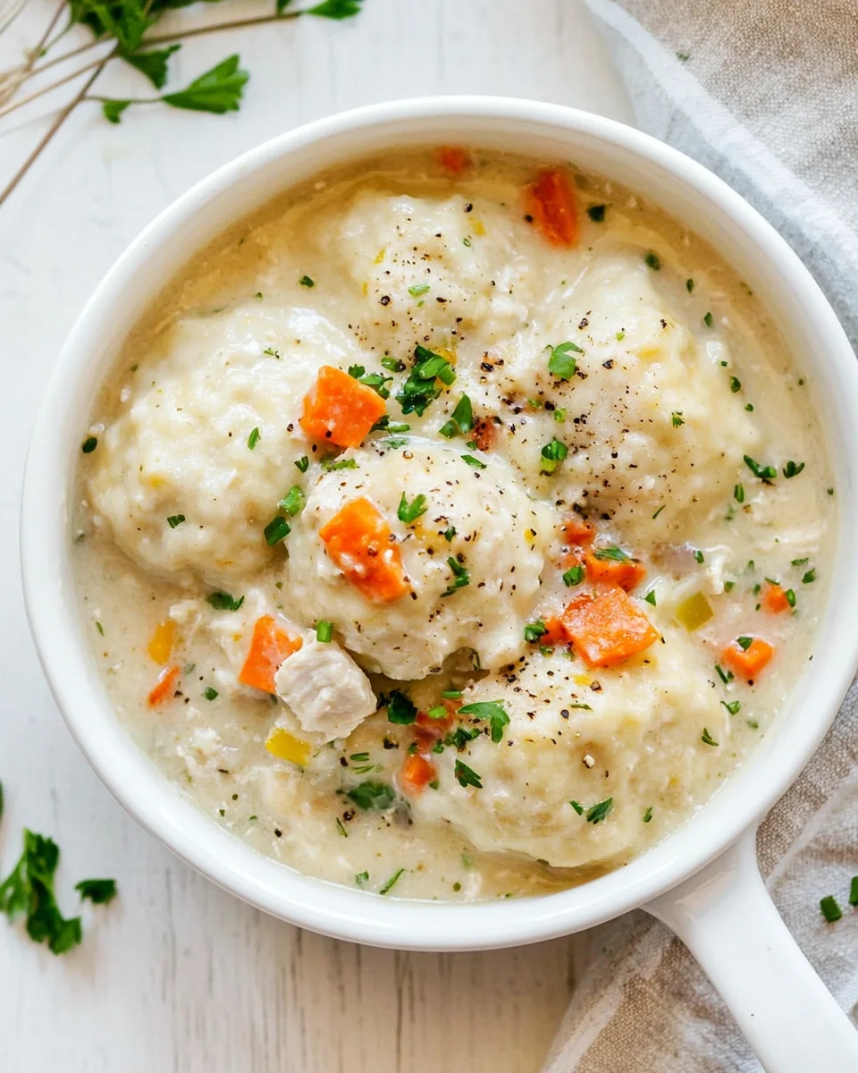 Crock Pot Chicken and Dumplings