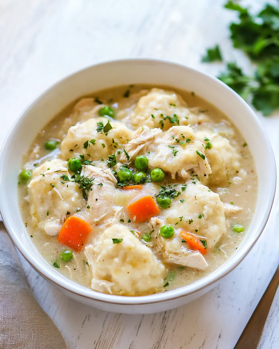 Crock Pot Chicken and Dumplings