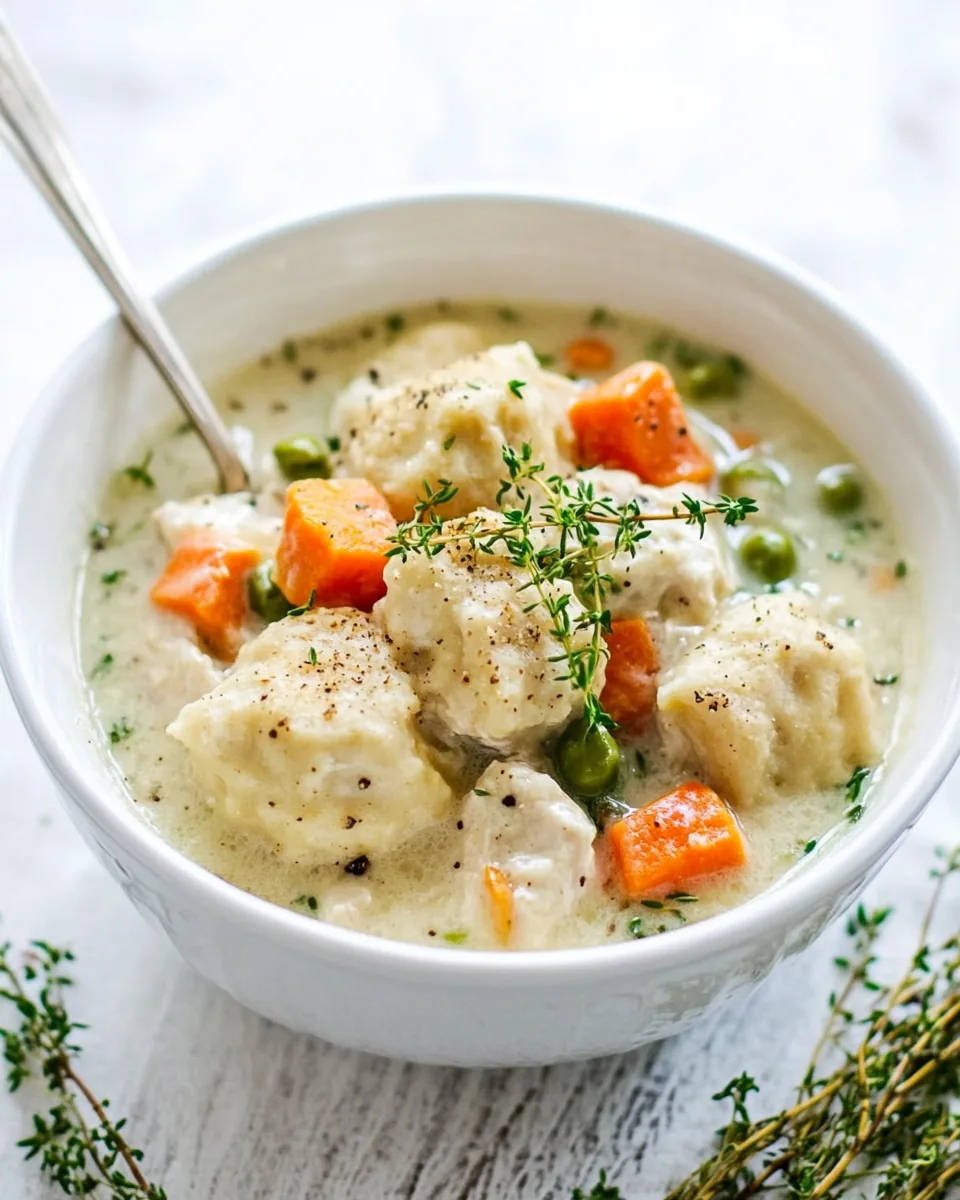 Crock Pot Chicken and Dumplings