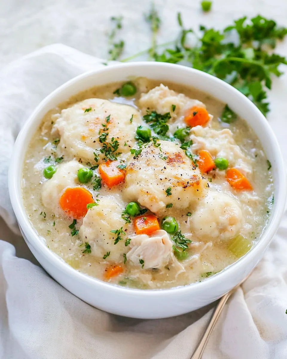 Crock Pot Chicken and Dumplings