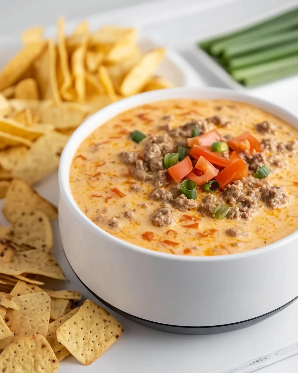 Crock Pot Hamburger Dip