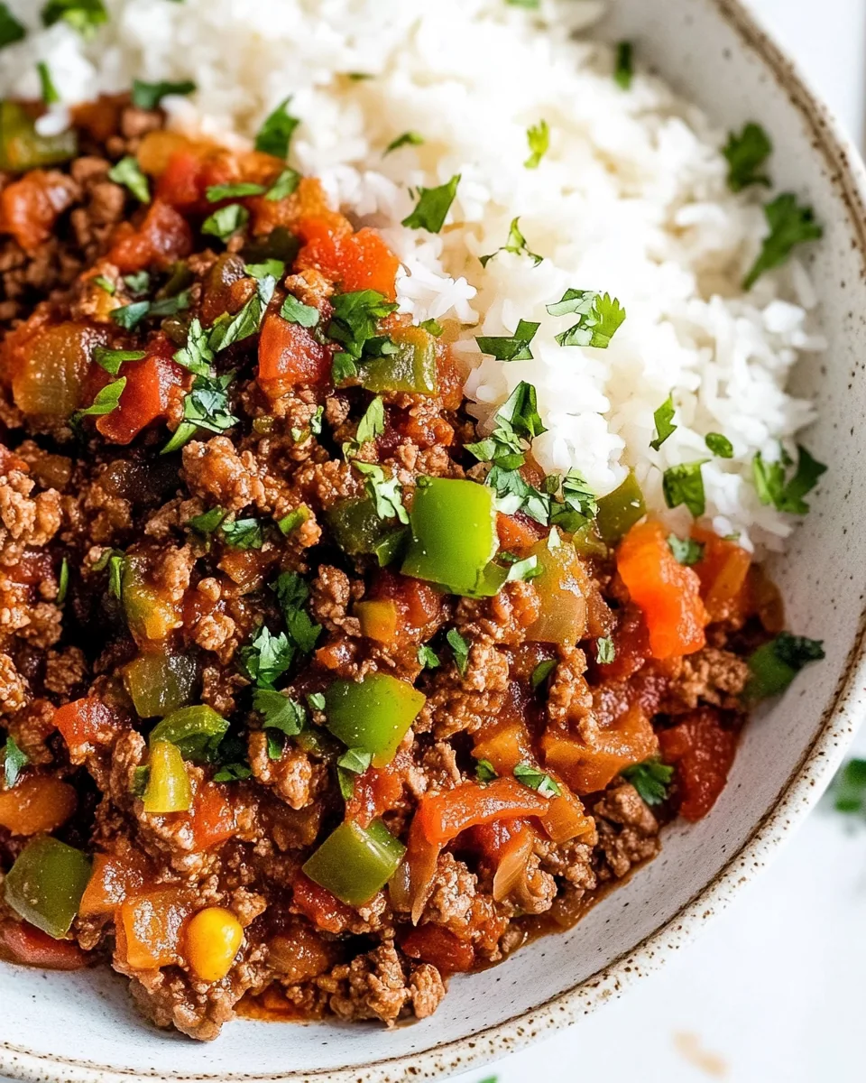 Crock Pot Picadillo