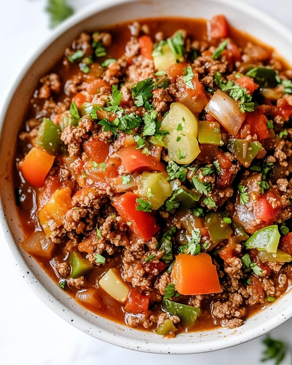 Crock Pot Picadillo