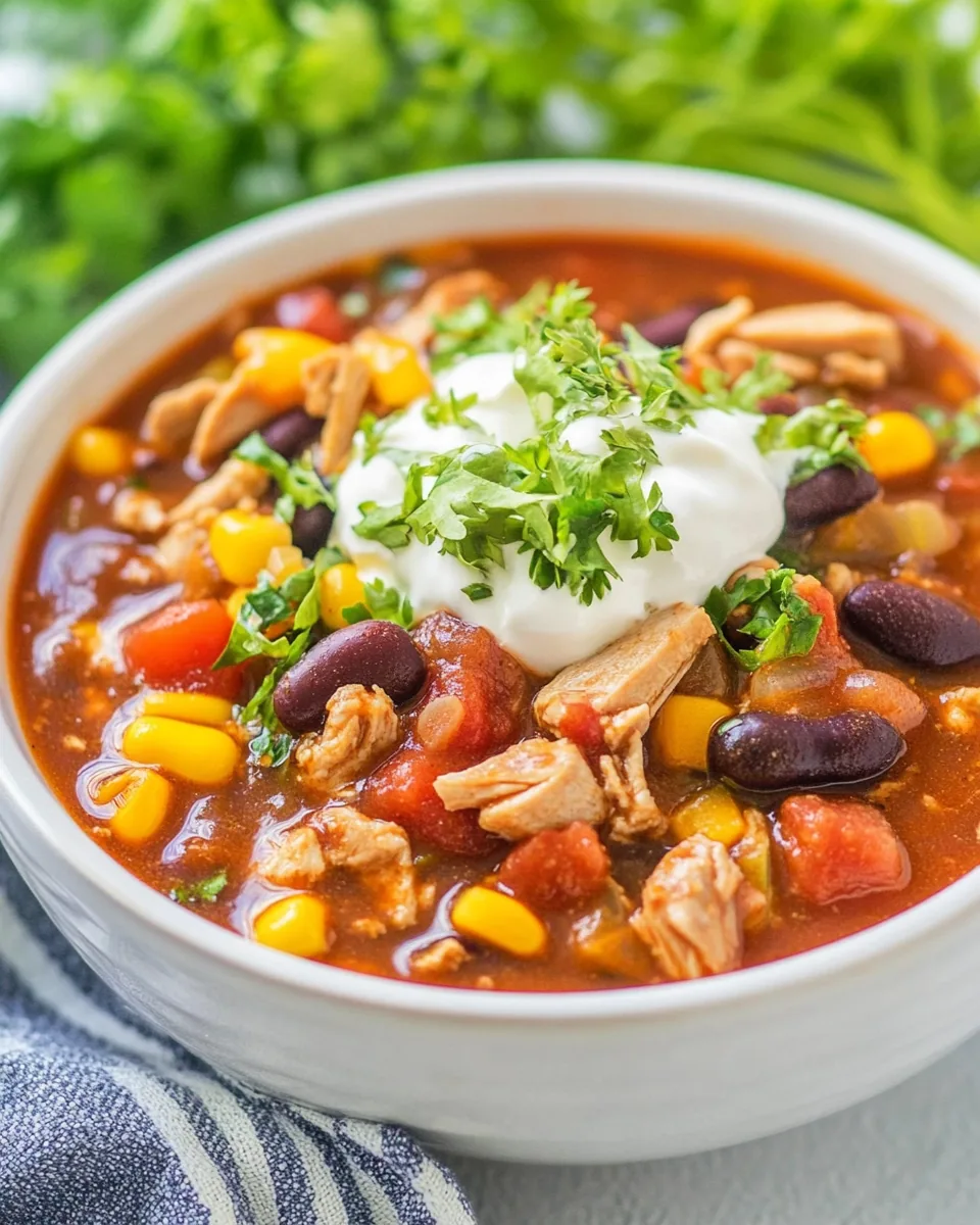 Crock Pot Turkey Chili