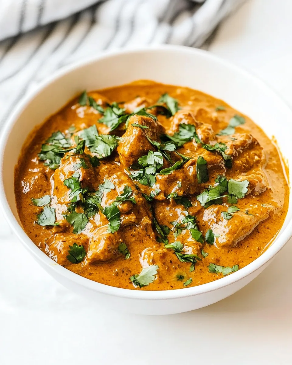 Crockpot Butter Chicken