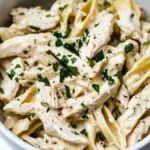Crockpot Chicken Alfredo