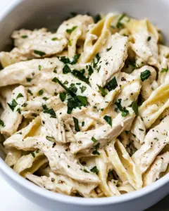 Crockpot Chicken Alfredo