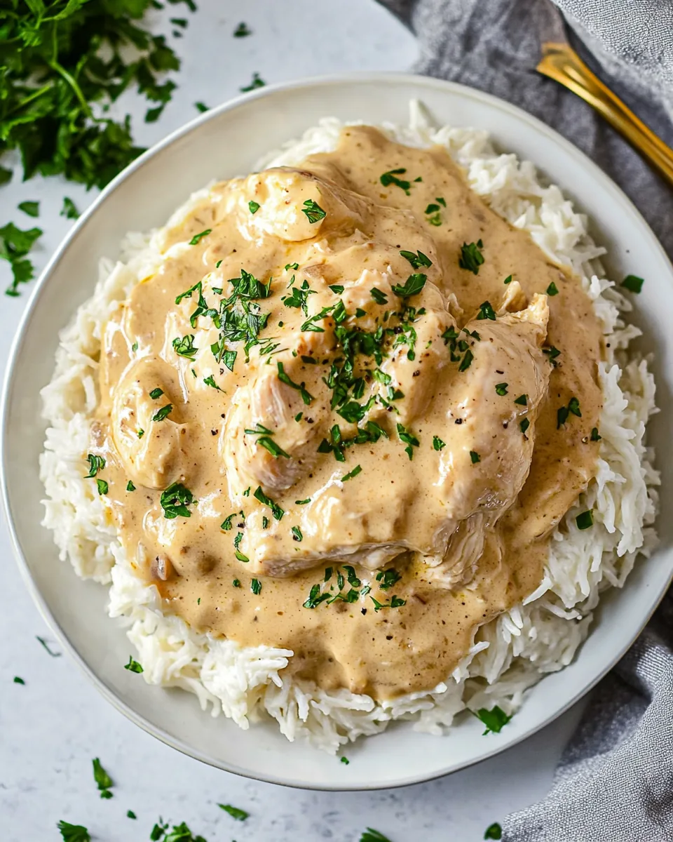 Crockpot Chicken and Gravy