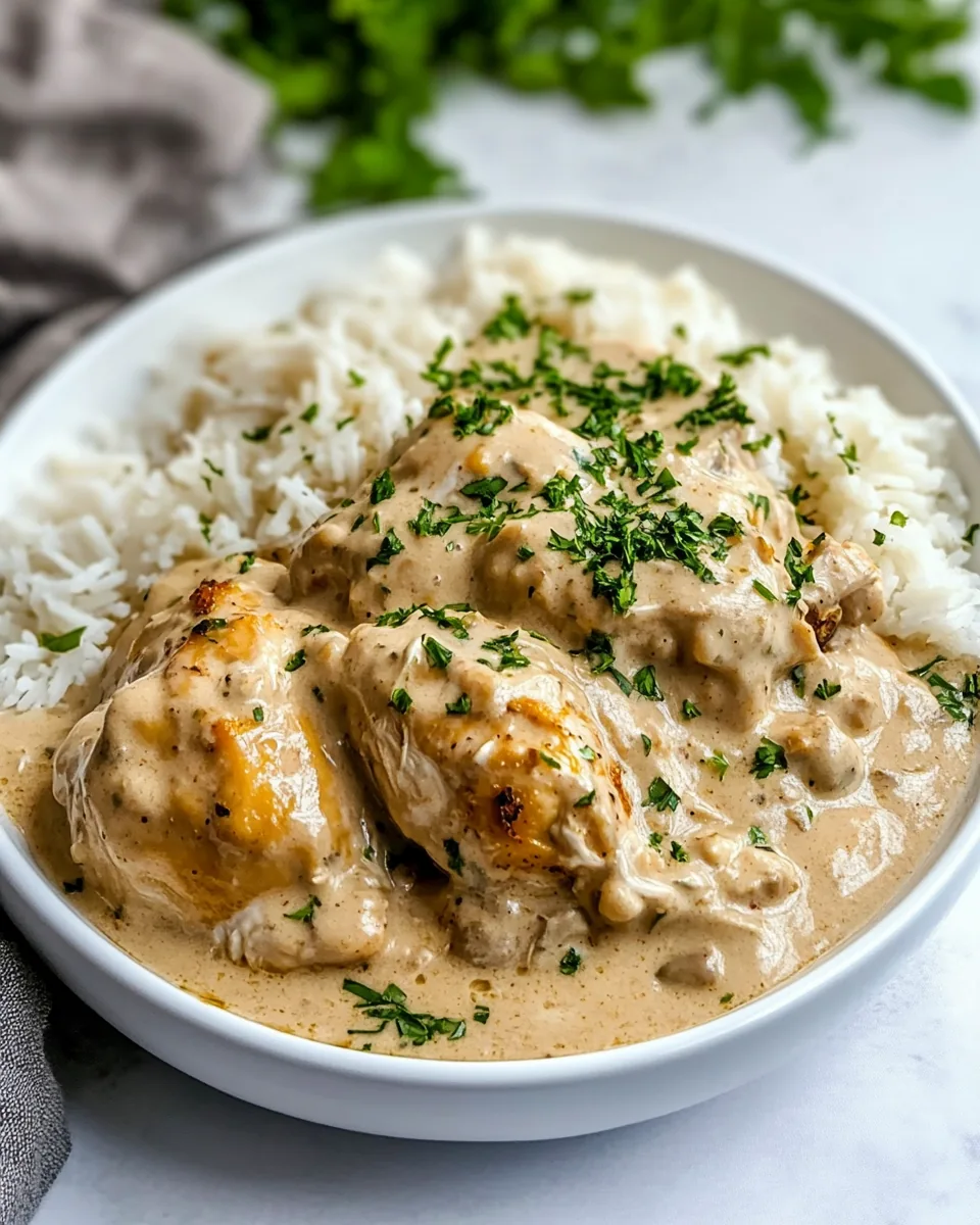 Crockpot Chicken and Gravy