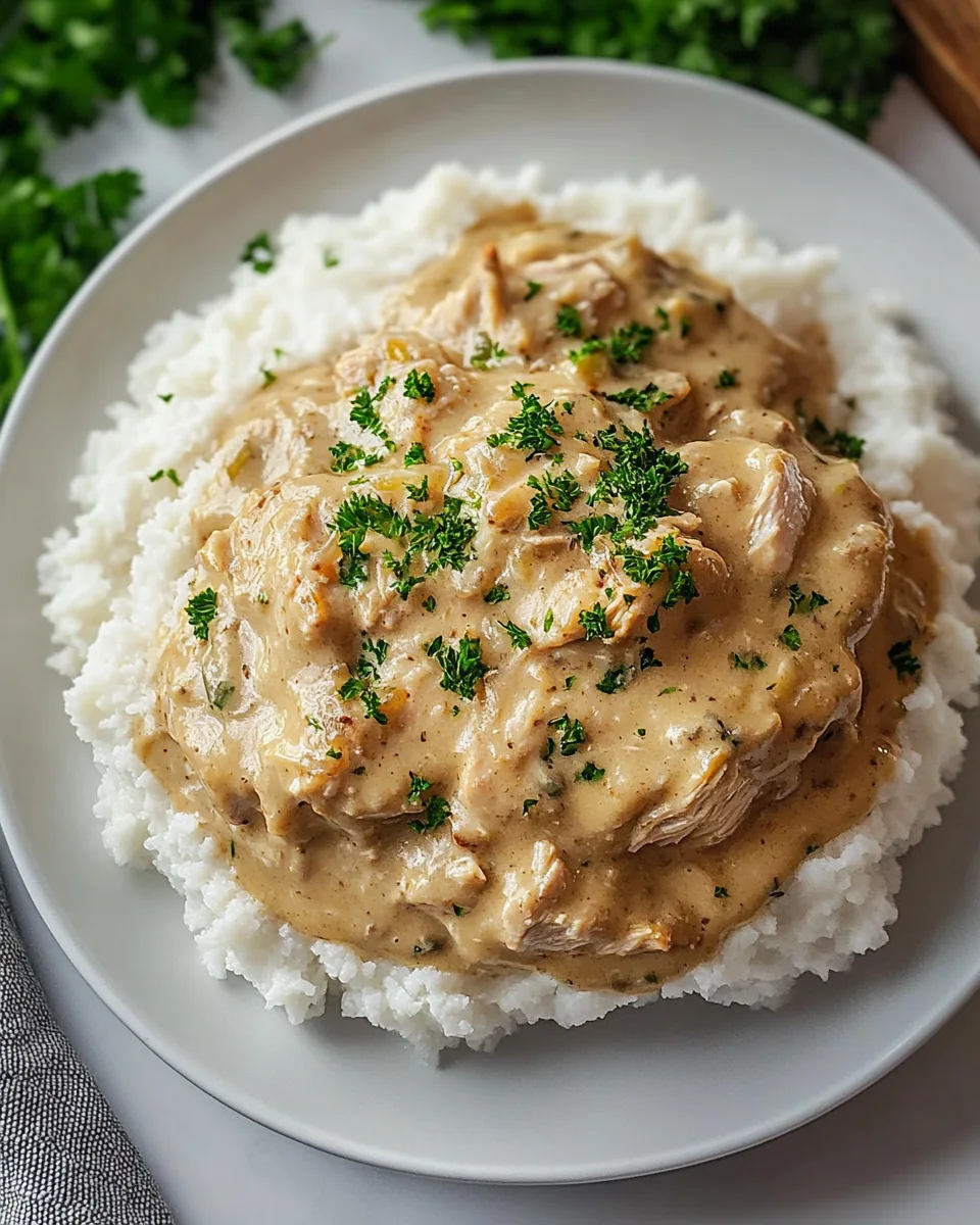 Crockpot Chicken and Gravy