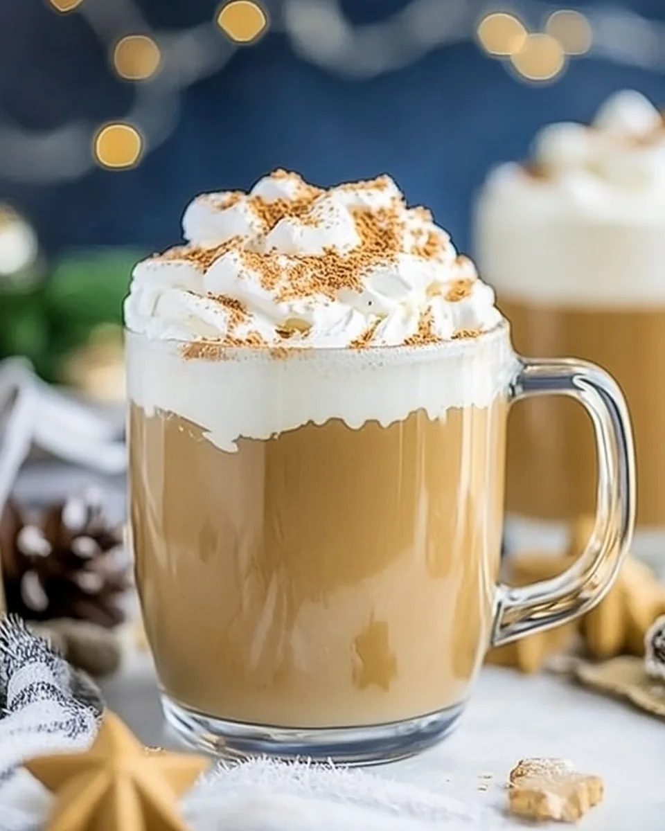 Crockpot Gingerbread Latte