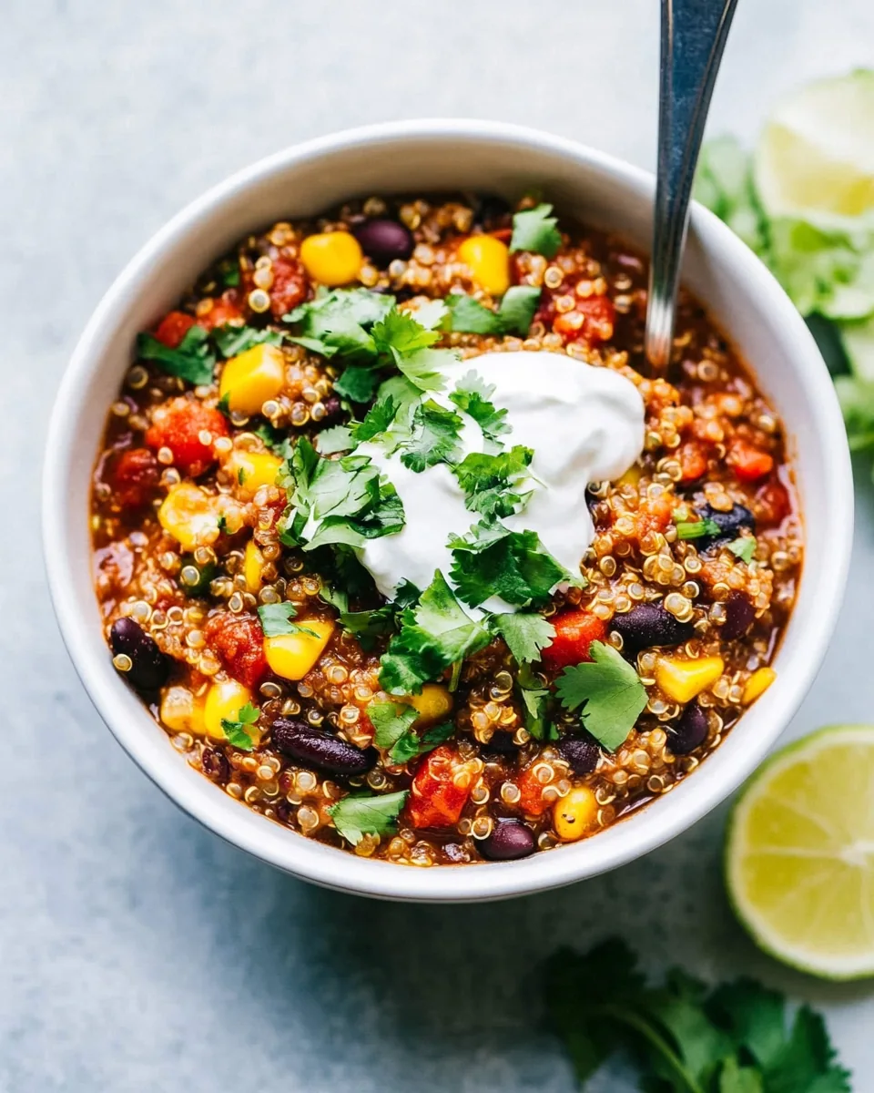 Crockpot Quinoa Chili
