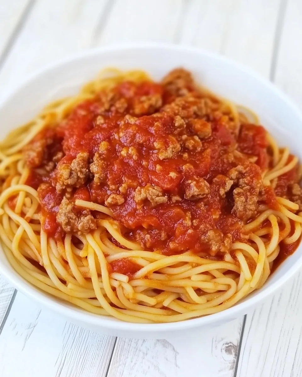 Crockpot Spaghetti