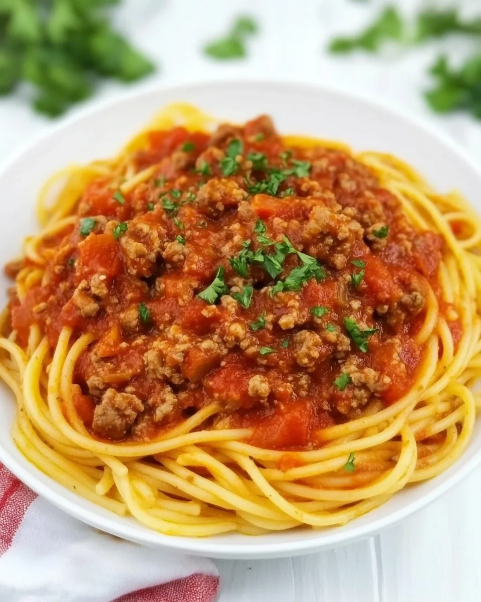 Crockpot Spaghetti