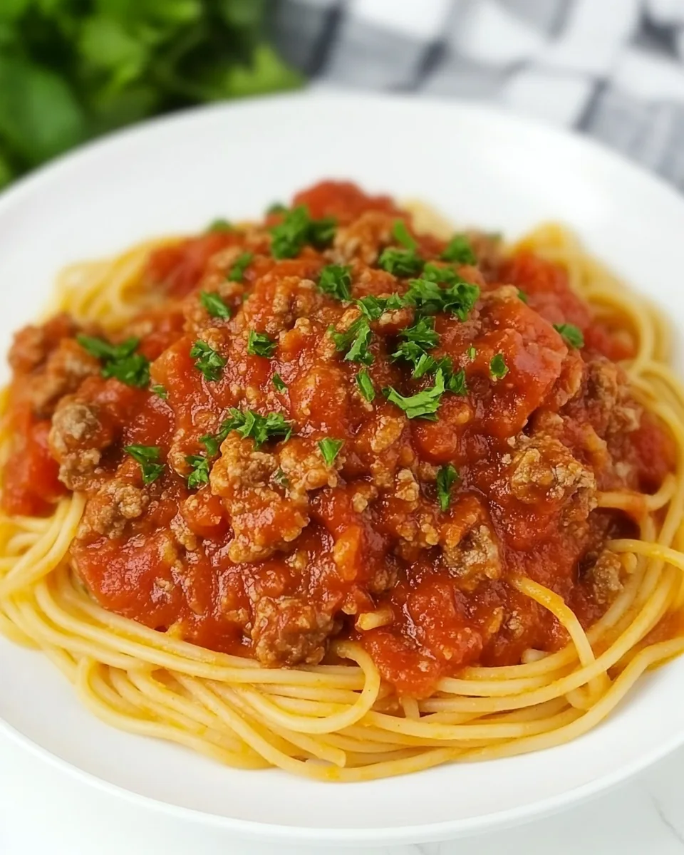 Crockpot Spaghetti