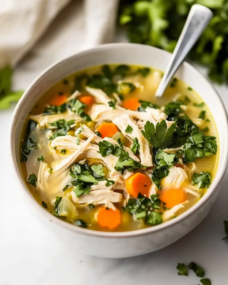 Crockpot Tuscan Chicken Soup