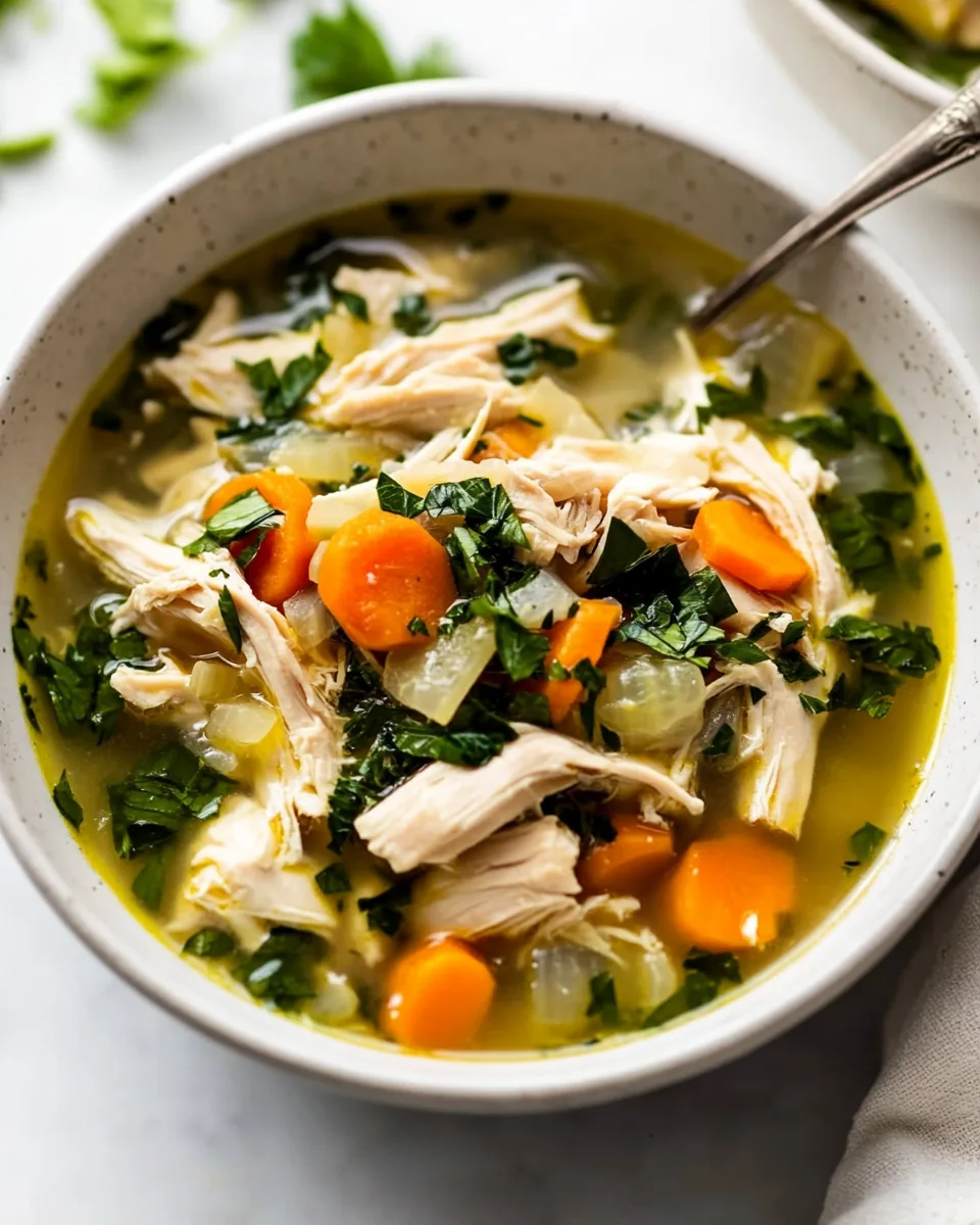 Crockpot Tuscan Chicken Soup