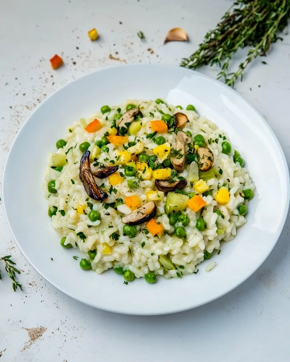 Dairy Free Farmers Market Risotto