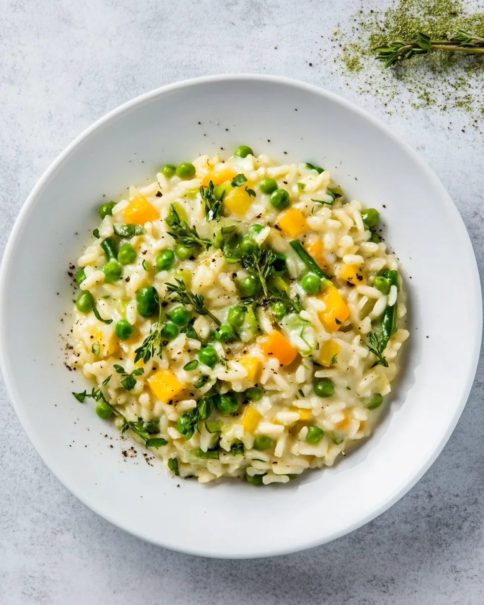 Dairy Free Farmers Market Risotto